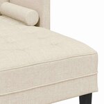 vidaXL Ensemble de Canapés 2 Pièces Lin 173 x 131 x 67 cm tissu