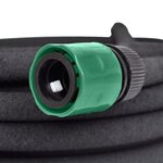 vidaXL Tuyau d'arrosage irrigation de jardin Connecteur 1/2 pouces 25m