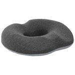 vidaXL Coussin d’assise Gris foncé 42 x 36 5 x 8 cm Coton