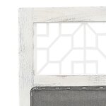 vidaXL Cloison de séparation 4 panneaux Gris 140x165 cm Tissu