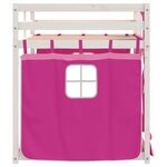 vidaXL Lit superposé sans matelas 90x200 cm bois de pin massif