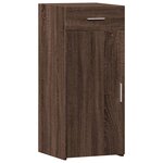 vidaXL Buffet chêne marron 40x42 5x93 cm bois d'ingénierie