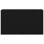 vidaXL Buffet Chêne noir 120 x 36 x 69 cm Bois d'ingénierie