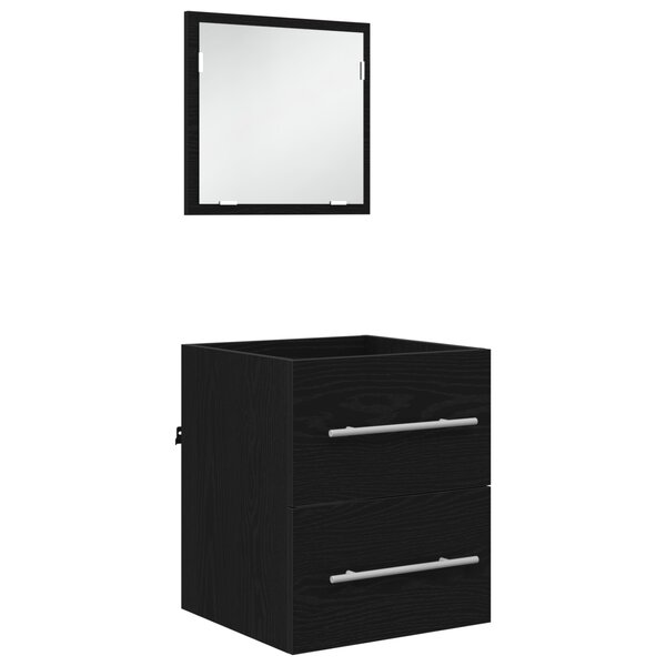vidaXL Cabinet de salle de bain 41 x 38.5 x 48 cm Bois d'ingénierie