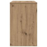 vidaXL Table basse gigogne 3 Pièces chêne artisanal 60 x 35 x 56 cm
