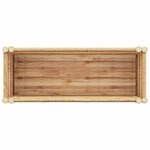 vidaXL Jardinière surélevée Marron 90 x 35 x 70 cm Bambou