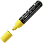 Marqueur pointe large FREE acrylic T800C jaune STABILO