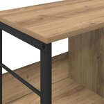 vidaXL Étagère Chêne artisanal 102 x 32 x 40 5 cm Bois d'ingénierie