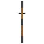 vidaXL Portail de jardin 85x100 cm acier corten conception d'herbe