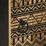 vidaXL Armoire de salle de bain 38x33 5x58 cm bois massif de manguier