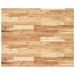 vidaXL Dessus de bureau fini à l'huile 100x80x4cm bois d'acacia massif