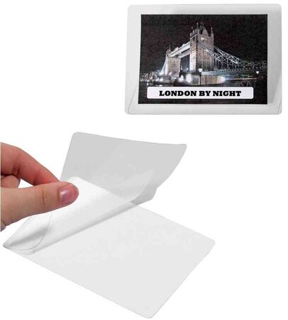 Boîte de 10 pochettes de plastification à froid Format A4 DURABLE