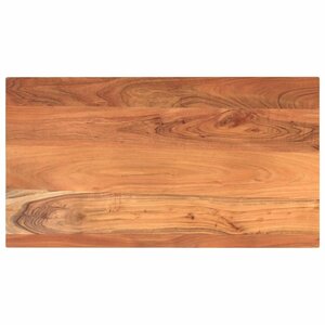 vidaXL Dessus de table 110x60x3 8cm rectangulaire bois massif d'acacia