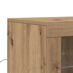 vidaXL Buffet Marron 41 x 37 x 100 cm Bois d'ingénierie