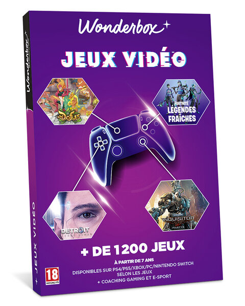 Coffret cadeau - WONDERBOX - Jeux Vidéo