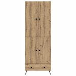 vidaXL Ensemble de Meubles 2 Pièces Chêne artisanal Bois d'ingénierie