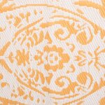 vidaXL Tapis d'extérieur ARAKIL jaune 140 x 200 cm PP