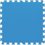 Bestway Protecteurs de sols de piscine 8 Pièces bleu 58220