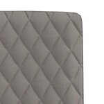 vidaXL Chaises à manger lot de 4 taupe tissu
