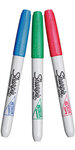 Sharpie metallic marker - 3 marqueurs permanents - rose  vert  bleu métallisé - pointe fine - sous blister