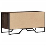 vidaXL Armoire à chaussures chêne marron 90x38x45 5 cm bois ingénierie