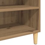 vidaXL Buffet chêne artisanal 57 x 35 x 89 5 cm Bois d'ingénierie