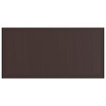 vidaXL Ensemble de salle à manger pour jardin 7 Pièces Marron et taupe PP