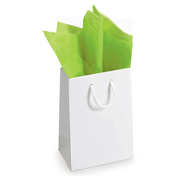 Papier de soie en rame vert pomme 50 x 75 cm (lot de 480)
