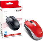 Souris filaire Genius DX-120 USB (Rouge)