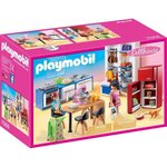 Playmobil 70206 - dollhouse la maison traditionnelle - cuisine familiale