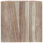 vidaXL Armoire murale de salle de bain 41x38x40 cm Bois de teck solide