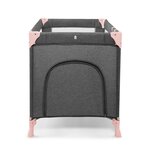 Kinderkraft lit d'enfant de voyage joy rose et gris