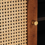 vidaXL Meuble TV Marron 105 x 33 5 x 46 cm Bois de mangue massif