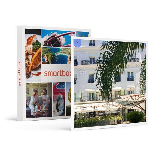 SMARTBOX - Coffret Cadeau Séjour de 2 jours en hôtel 4* au centre de Cannes avec pétales de roses et chocolats - Séjour