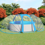 vidaXL Dôme de piscine ovale 530x410x210 cm