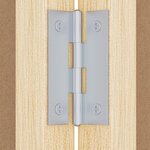 vidaXL Tableau noir Noir 80 x 1.4 x 80 cm Bois massif en pin