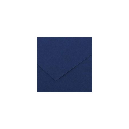 Paquet de 15 feuilles papier dessin 21x29,7 CANIRIS VIVALDI 185g. Coloris bleu marine CANSON