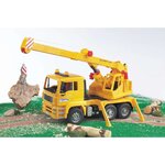 Bruder camion avec grue man tga 1:16