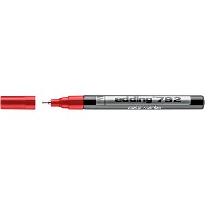 Marqueur Peinture 792 rouge 0 8 mm x 10 EDDING