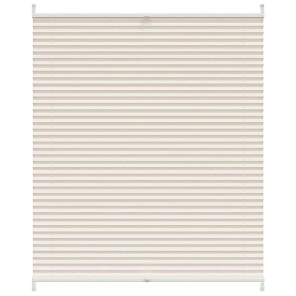 vidaXL Store plissé 110x125 cm Crème