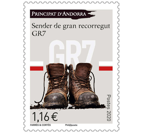 Timbre Andorre - GR7