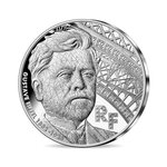 Gustave Eiffel - 100 ans de sa disparition Monnaie de 10€ argent