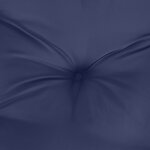 vidaXL Coussin de palette bleu marine 58x58x10 cm tissu oxford