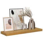 vidaXL Étagère Murale Beige 90 x 23 5 x 4 cm Bois d'ingénierie