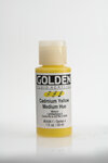 Peinture acrylic fluids golden iv 30ml jaune cadmium moyen