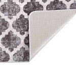 vidaXL Tapis lavable antidérapant 80x300 cm Multicolore
