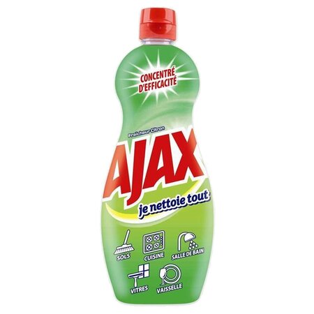 Ajax Je Nettoie Tout Concentré d’Efficacité Fraîcheur Citron 750ml (lot de 6)