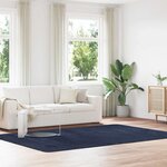 vidaXL Tapis shaggy à poils longs NAVARRA bleu marine 200x290 cm