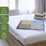 Pack and Move - Lot 10 Housses Rangement Sous Vide - Taille S 50 x 70 cm - Sac de Compression - Vêtements Pull Hiver - Petit Format - Fermeture Zip