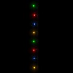 vidaXL Guirlande LED avec 150 LED Multicolore 15 m PVC